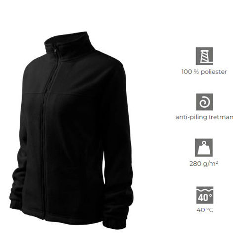 Picture of Jacket flis jakna ženska crna