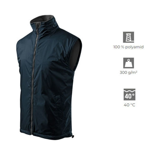Picture of Body Warmer prsluk muški, tamno plavi