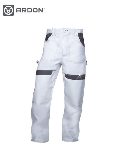 Picture of Radne hlače ARDON®COOL TREND bijelo-sive