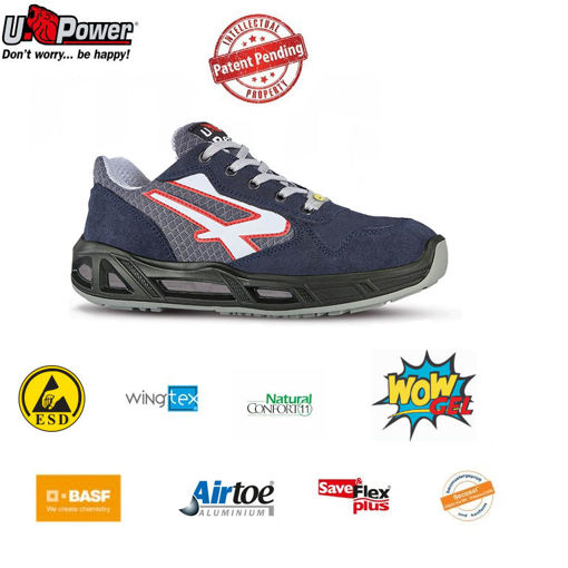 Picture of Zaštitna cipela niska U-POWER ACTIVE CARPET ESD S1PS FO SR