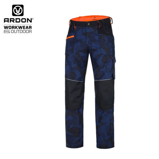 Picture of Radne hlače ARDON®CREATRON® camo plave