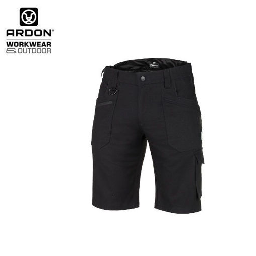 Picture of Radne hlače kratke ARDON®4Xstretch® crne